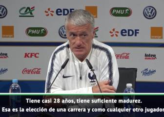 La frase de Deschamps sobre el futuro de Griezmann