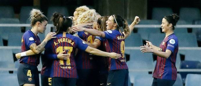 El Barcelona pone pie y medio en semifinales ante el LSK Kvinner