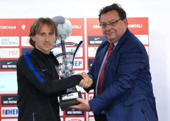 Modric, premiado como mejor deportista de 2018 por la prensa