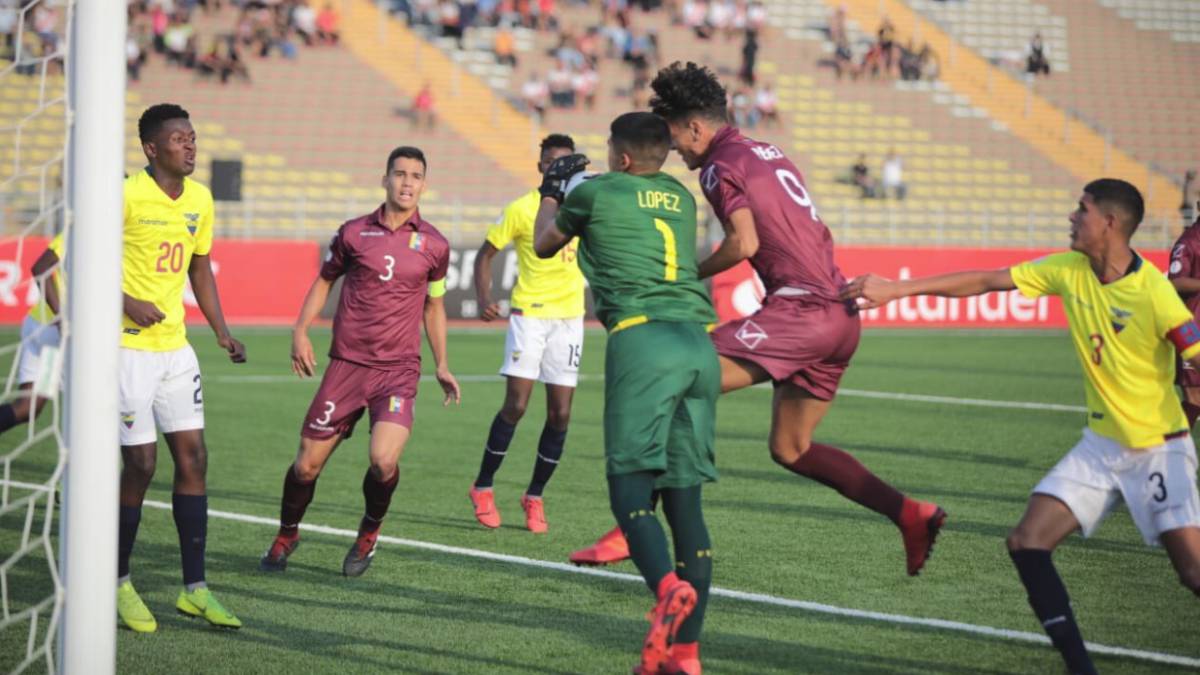 Sigue el Venezuela - Ecuador en vivo y en directo online, partido de la primera fecha fase de grupos del Sudamericano Sub-17 hoy, en AS.com.