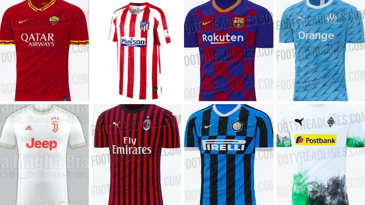 Las camisetas que se han filtrado para la temporada que viene