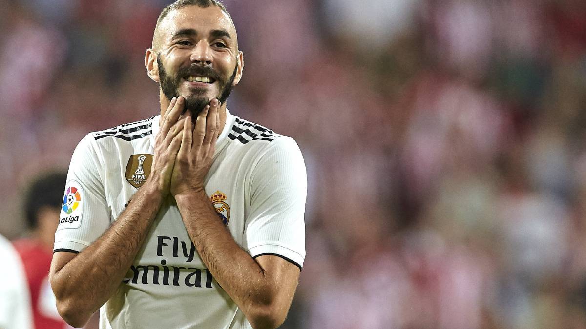 Benzema es el delantero que más juega de Europa.