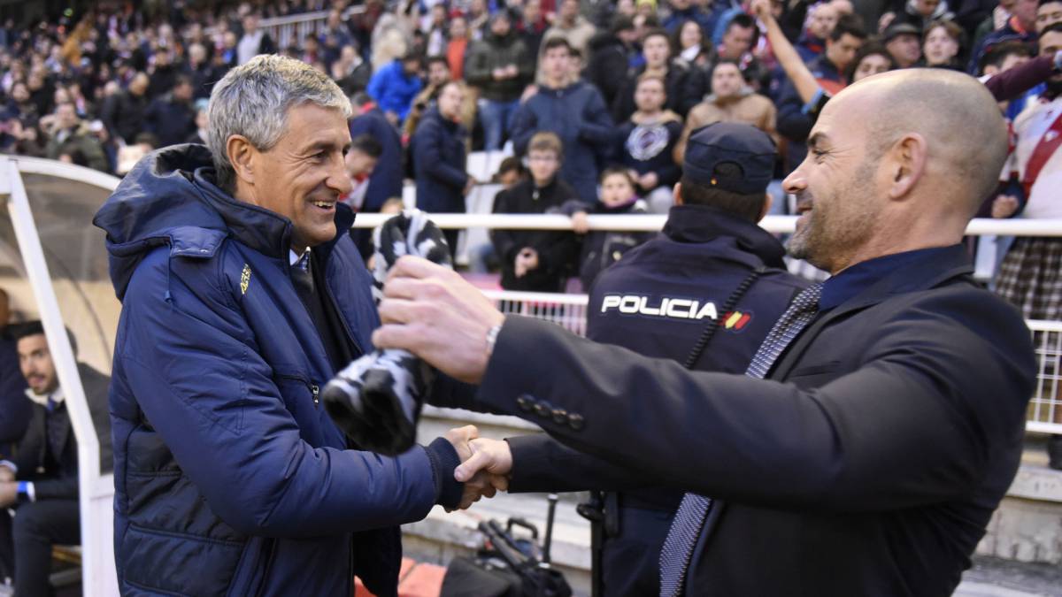 Setién tiene cuentas que saldar con Vallecas y con Jémez