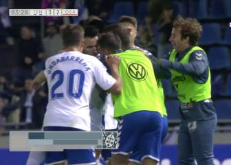 El Tenerife remonta en casa y termina con la racha de Osasuna
