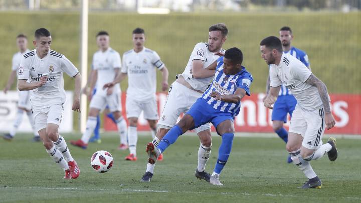 Castilla y Ponferradina empatan en Valdebebas.