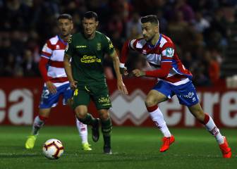 Quini salvó un punto para el Granada que aprieta el ascenso