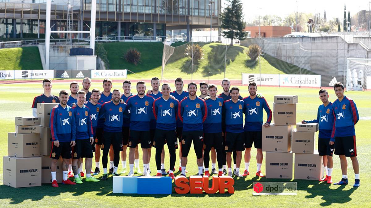 SEUR es el nuevo proveedor de La Roja, también del femenino