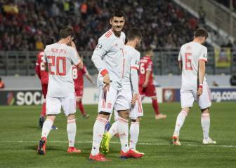 Morata volvió a marcar con España 500 días después