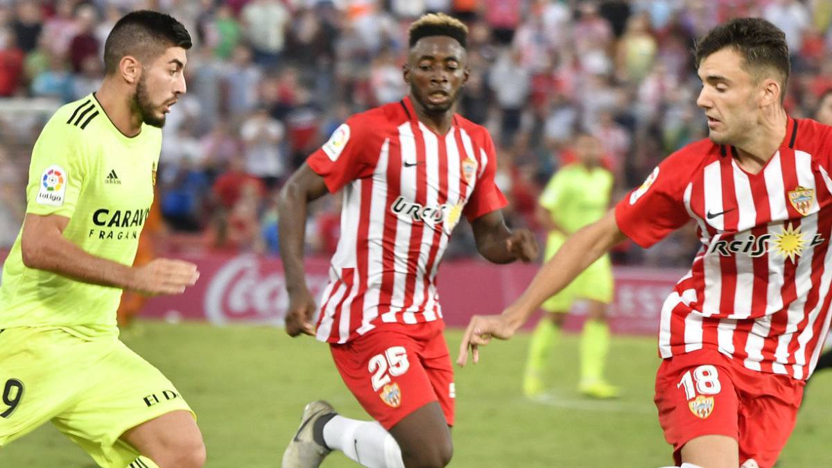 Yan Eteki, jugador del Almería