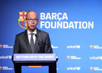 El Barça y UNICEF presentan un informe pionero sobre deporte y desarrollo