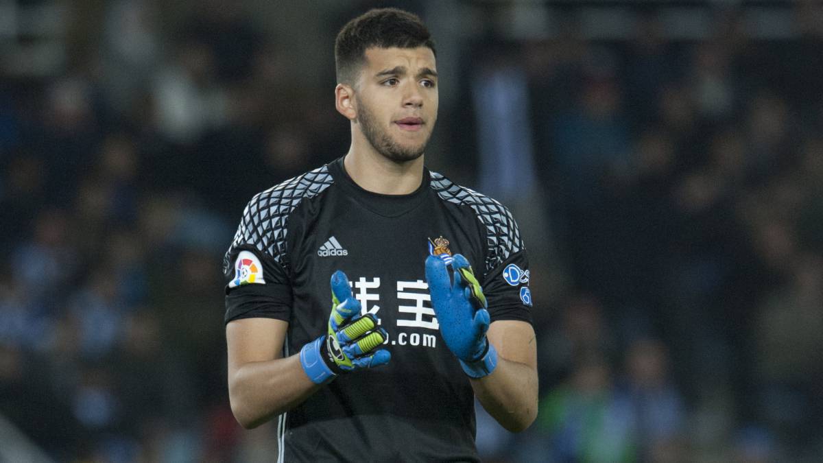Gerónimo Rulli, portero de la Real Sociedad
