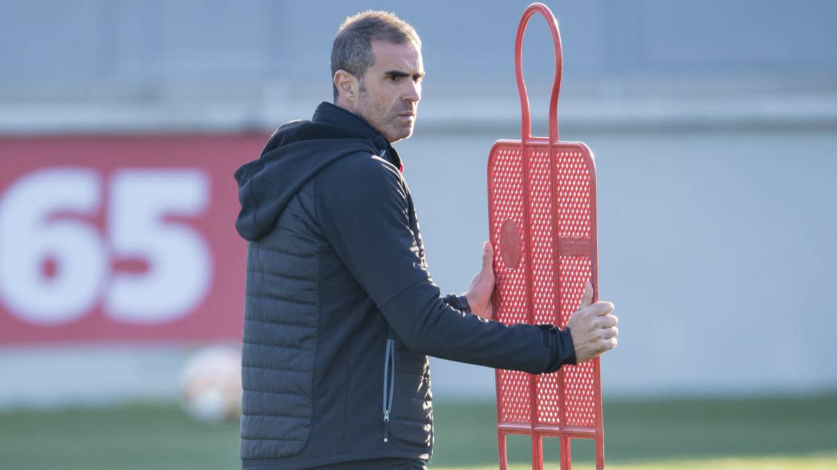 Garitano: "Renovar será cuestión de un minuto"