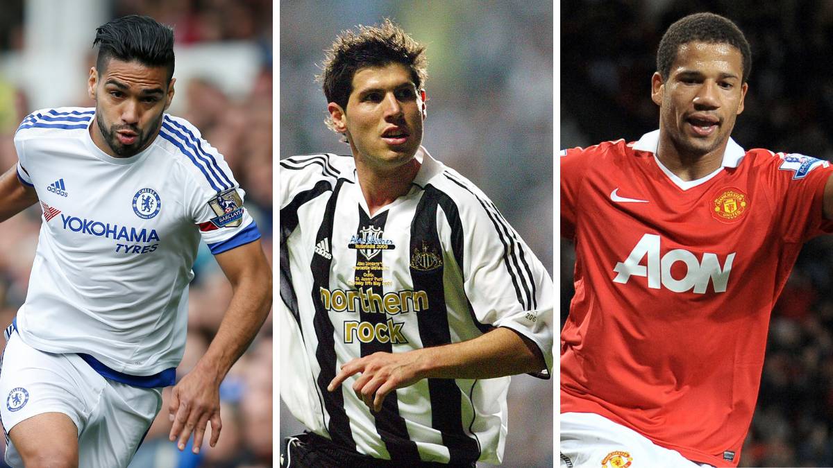 Radamel Falcao, Albert Luque y Bebe.