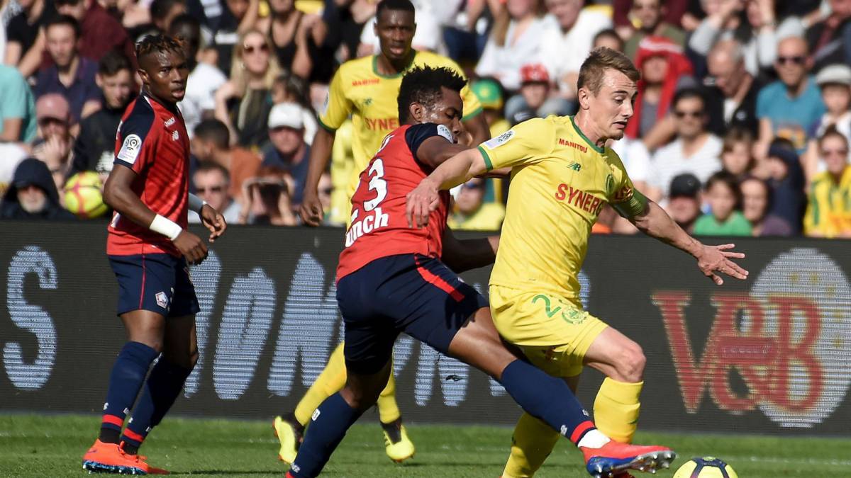 El Lille remonta un 2-0 en siete minutos y se aferra a la segunda plaza