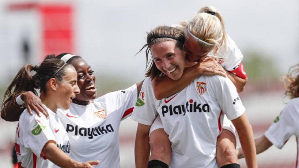 Jugadoras del Sevilla.