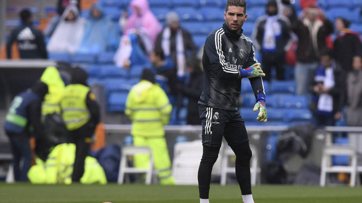 Luca Zidane podría debutar hoy como portero del Madrid en el Santiago Bernabéu. Ya se estrenó con el primer equipo en Villarreal.