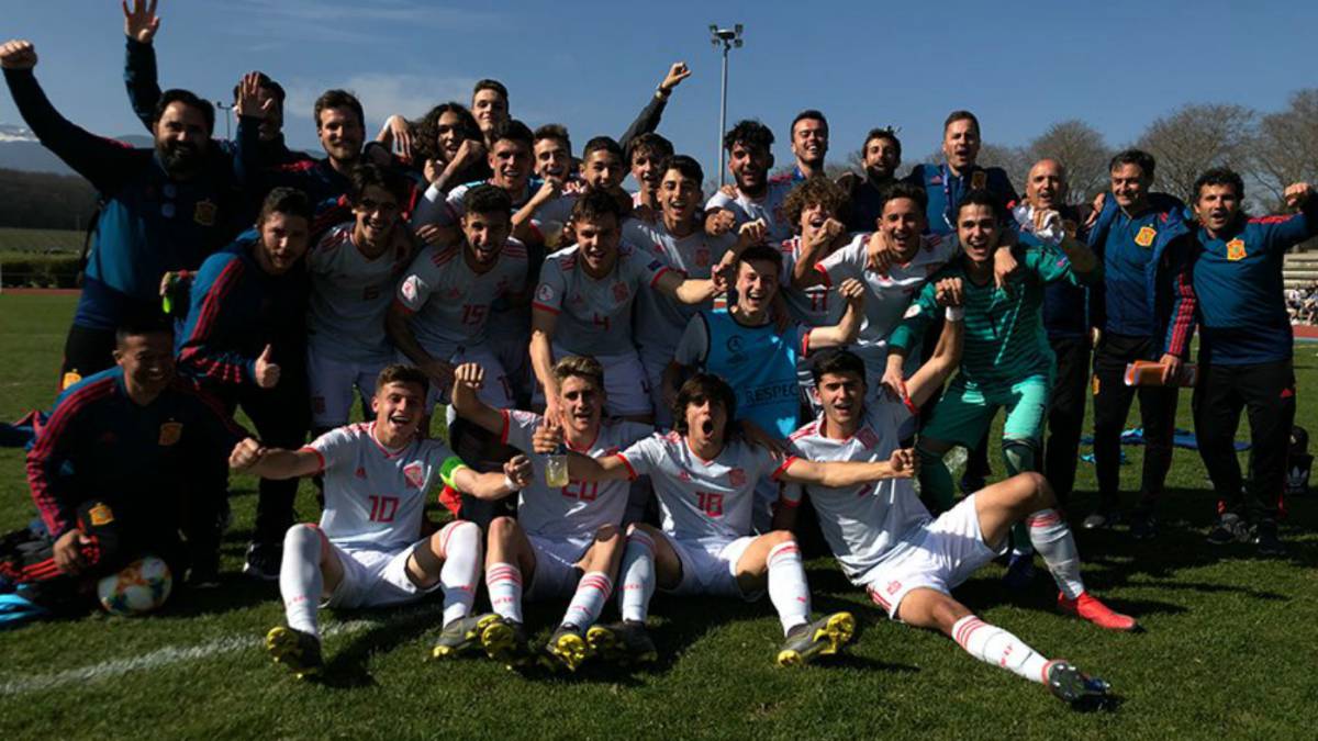La Sub-17 no falla ante Ucrania y se clasifica para el Europeo