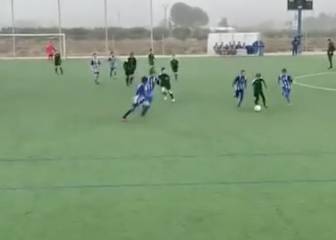 El hijo de Ernesto Valverde anotó este gran gol y se hizo viral