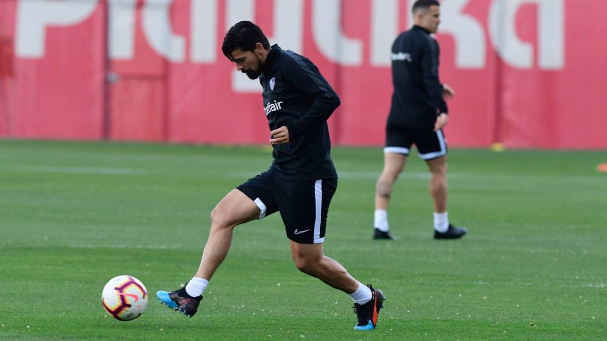 Nolito toca balón y encara la recta final de su recuperación