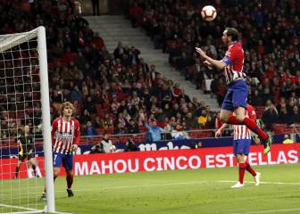 Godín, profesional hasta el final