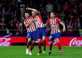 Los goles del agónico triunfo del Atlético ante el Girona