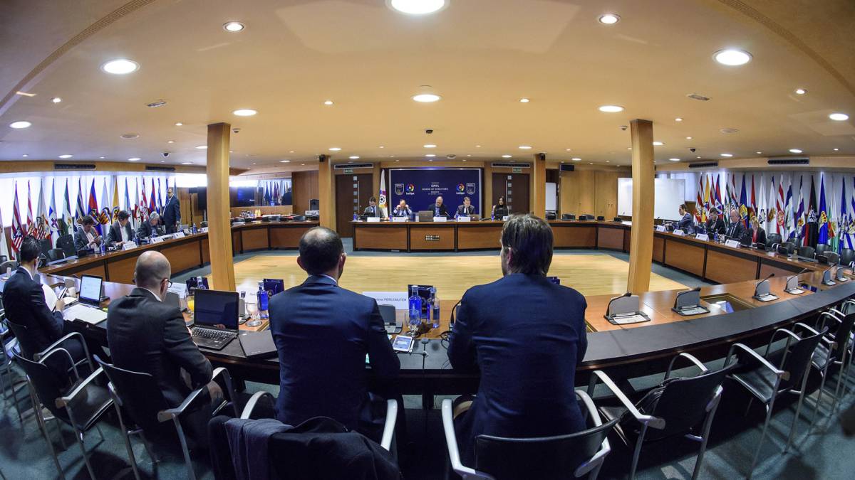 La última reunión del Comité Ejecutivo de la Asociación Europea de Clubes.