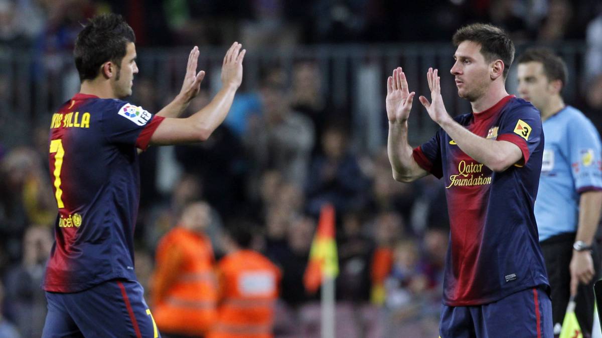 David Villa: "Messi es el mejor, verle jugar es un placer"