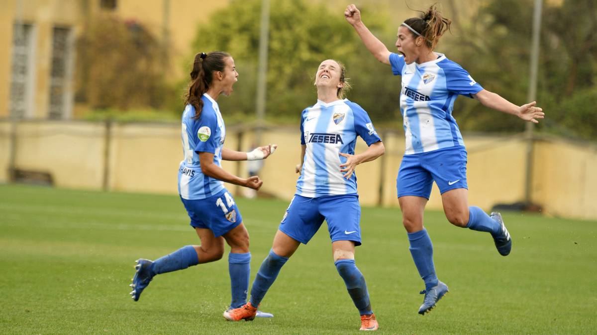Jugadoras del Málaga Femenino.