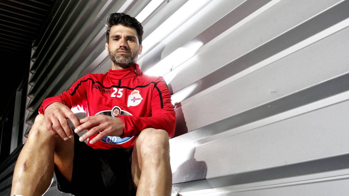 Vítor Silva posa para el Diario As en Abegondo