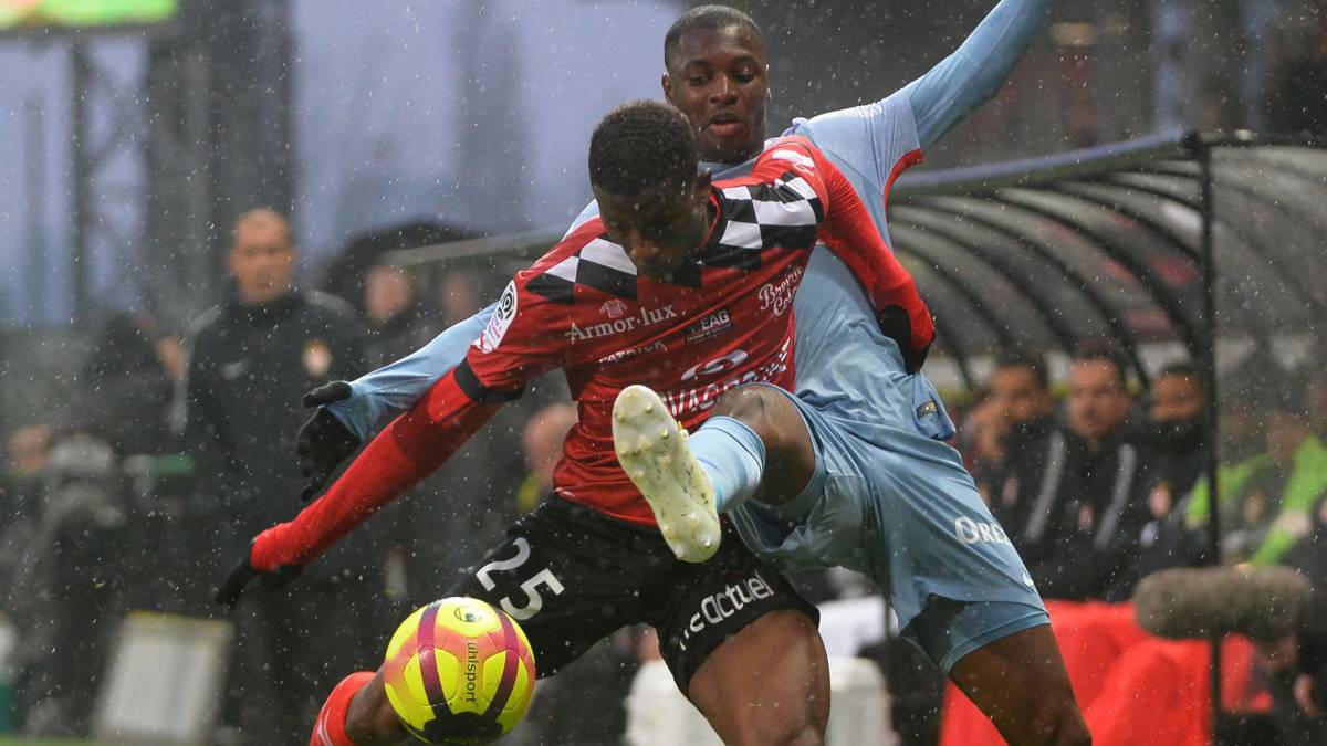 El Mónaco rasca un empate en el último minuto ante el Guingamp