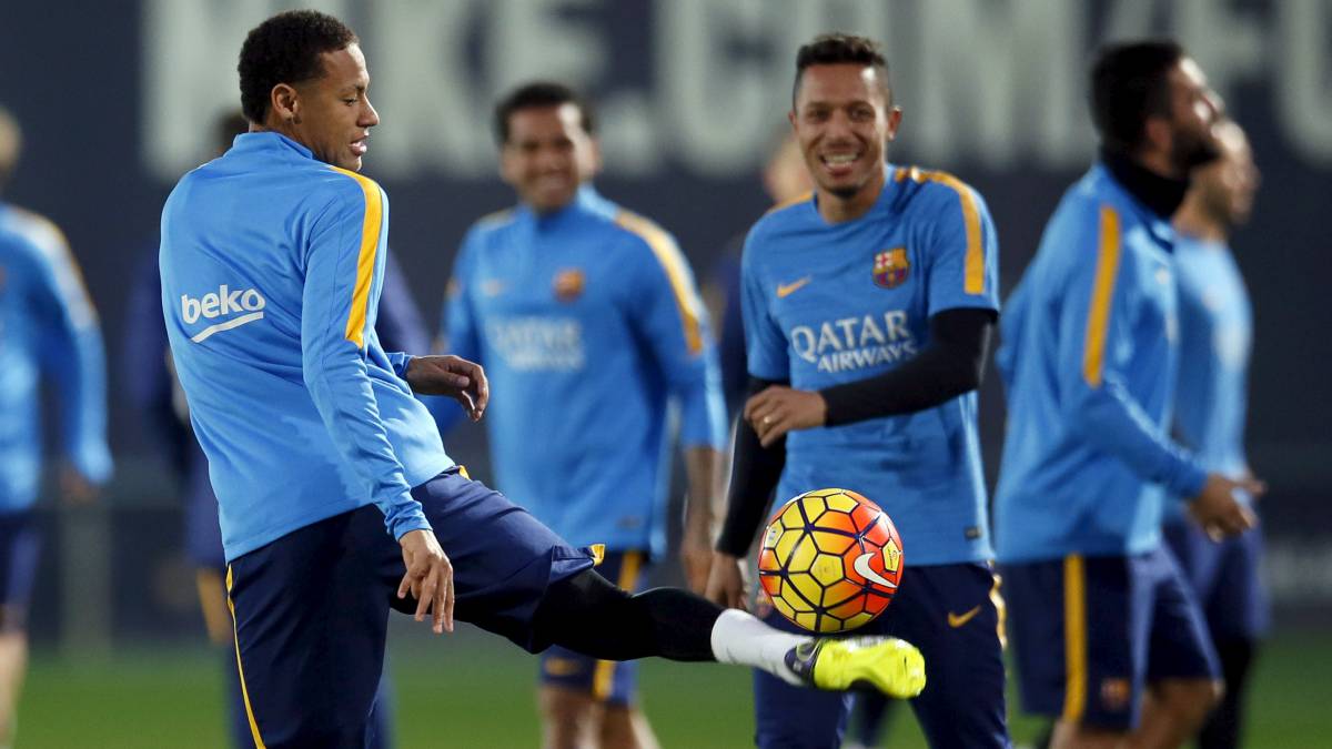 Neymar y Adriano