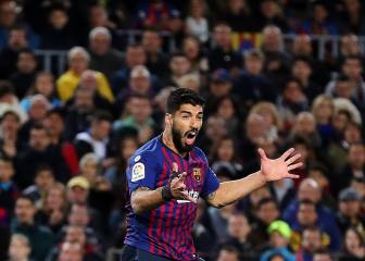 Piqué y Suárez vieron la quinta amarilla y no jugarán en Huesca
