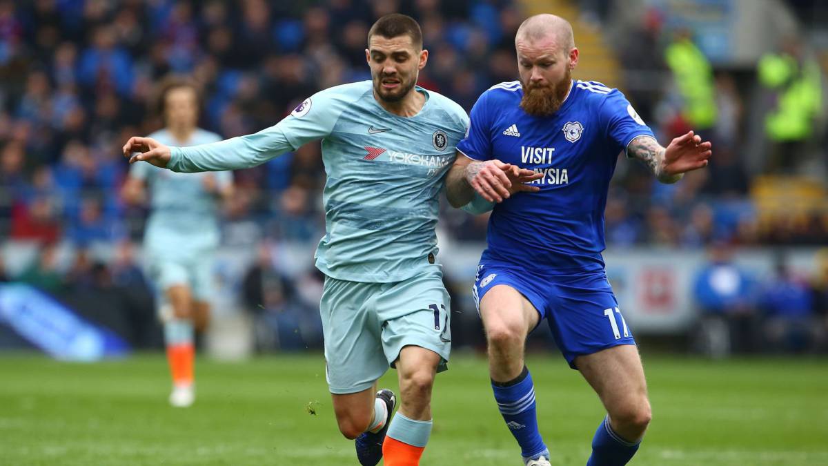 El centrocampista croata del Chelsea, Mateo Kovacic, durante un partido.