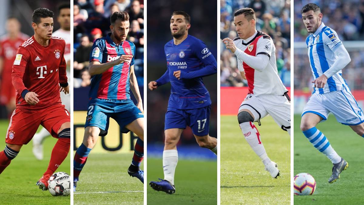 James, Mayoral, Kovacic, Raúl de Tomás y Theo