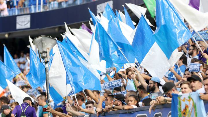El Málaga busca refugio al calor de La Rosaleda