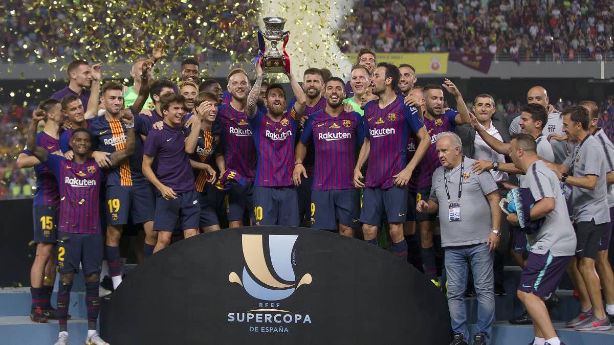Supercopa en enero y fuera de España, y Copa a partido único
