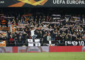La Curva Nord volverá a animar en Mestalla y en la final de Copa