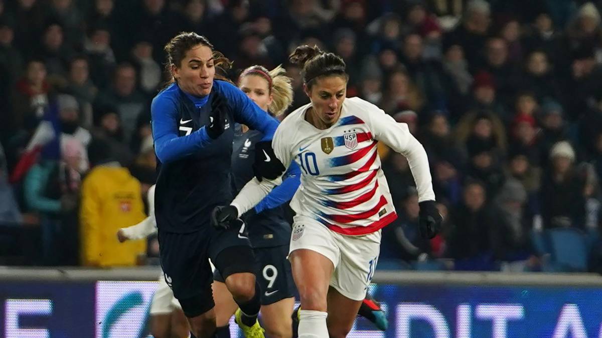 Las futbolistas de EE UU cobran 7.500 euros por partido ganado