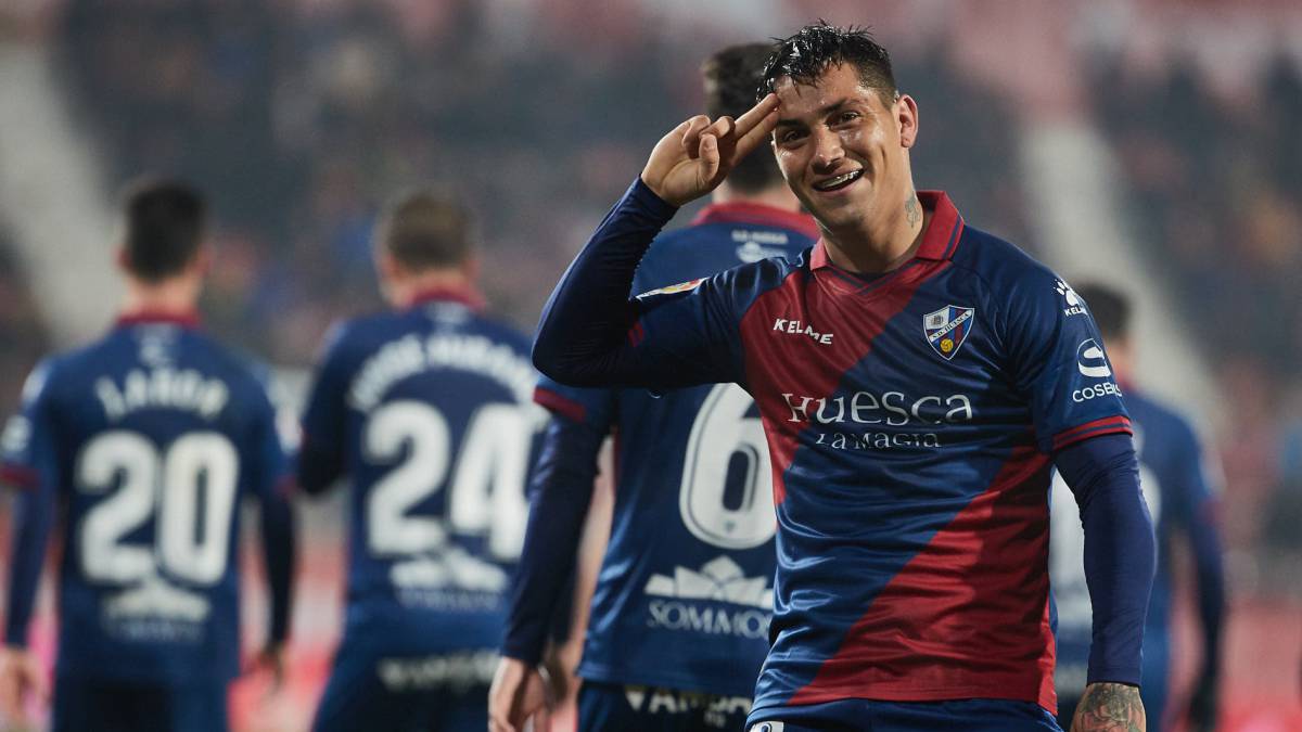 Chimy Ávila, jugador del Huesca