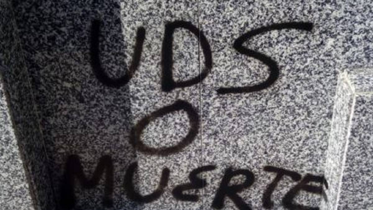 Los ultras del Salamanca ensucian el derbi: "UDS o muerte"