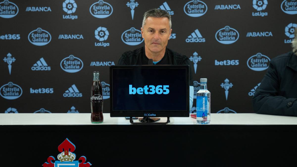 Fran Escribá compareció antes del partido ante el Atlético