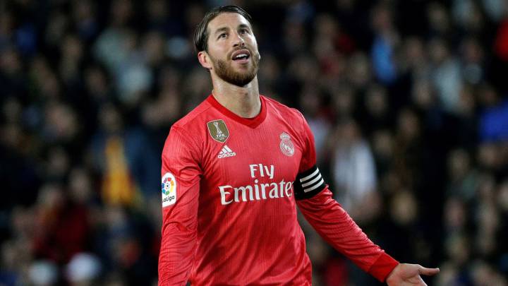Sergio Ramos, lesionado.