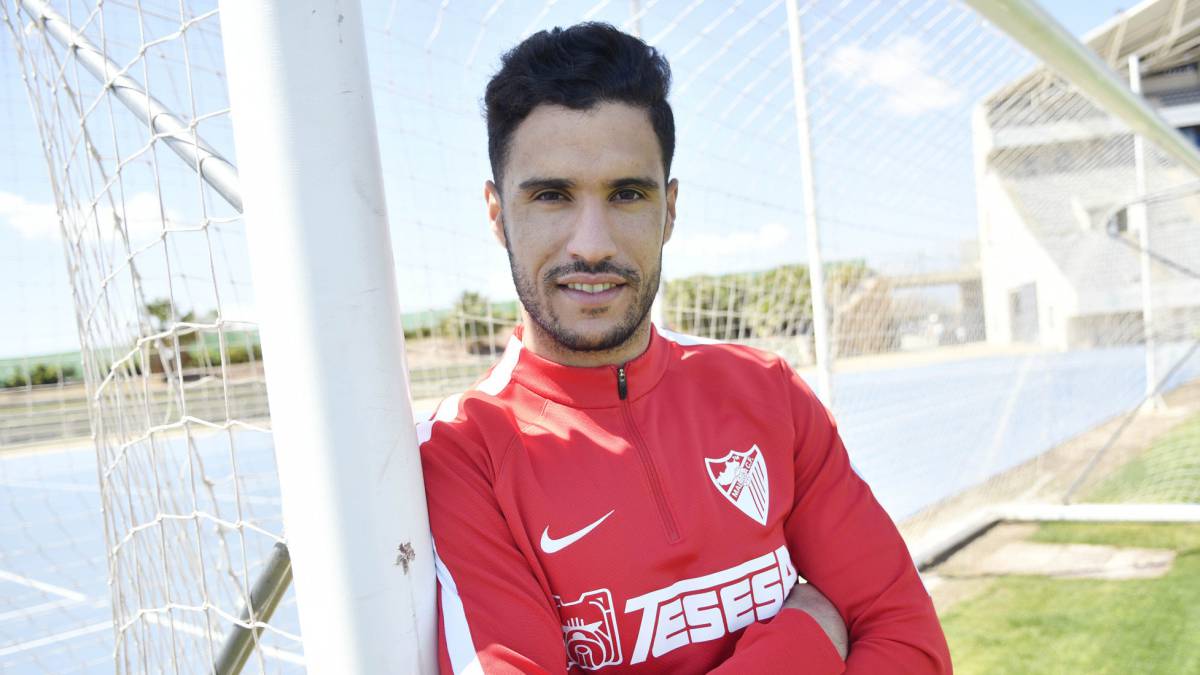 Munir, uno de los pilares del Málaga.