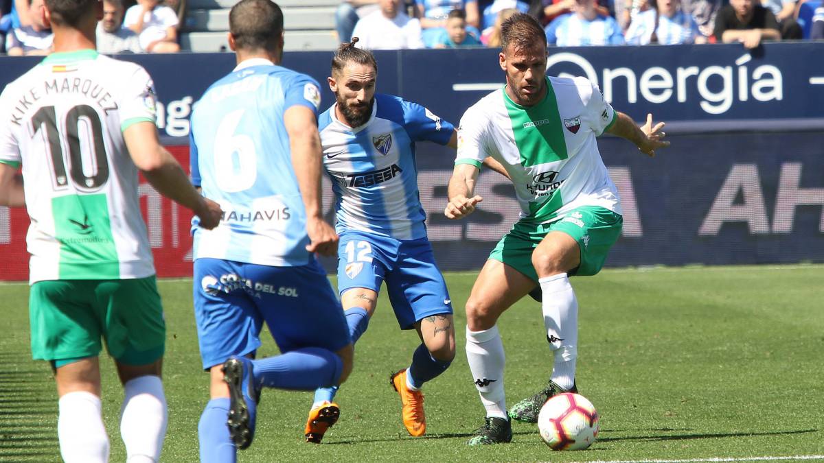Málaga 1-2 Extremadura: resumen, resultado y goles