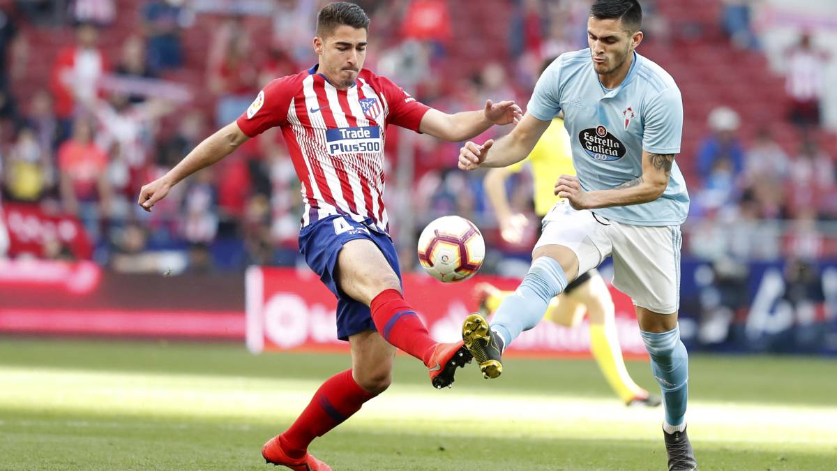 Cuarto partido de Toni Moya en el primer equipo del Atlético