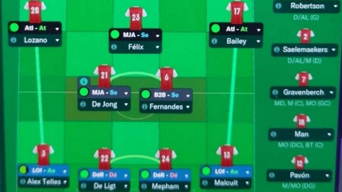 Griezmann 'ficha' a Joao Félix y Telles en el Football Manager