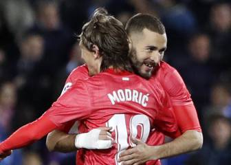 El Madrid no se despereza en Leganés pese a Benzema y Modric