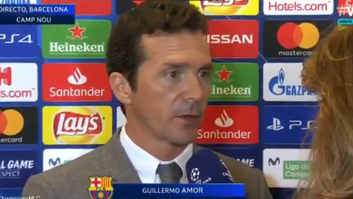 Amor, sobre el gesto de Coutinho: "No lo he visto. Jugó muy bien"