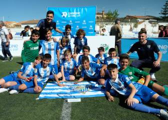 El Málaga, campeón de la Fase Sur de la Danone Nations Cup