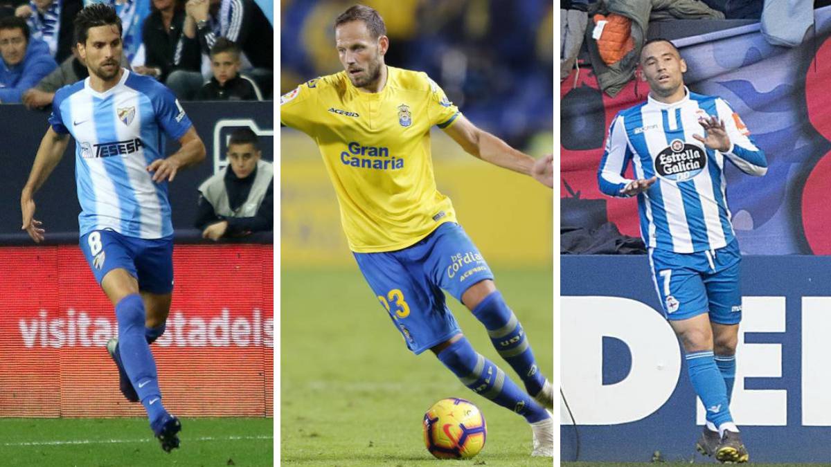 El Deportivo, el Málaga y Las Palmas, en crisis de resultados.